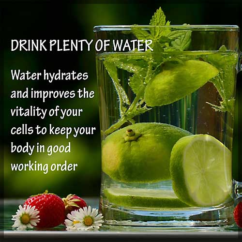 12 Drink Plenty Of Water